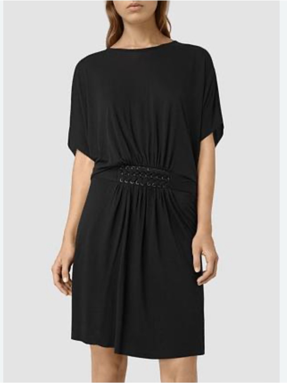 All Saints Black Mini Dress